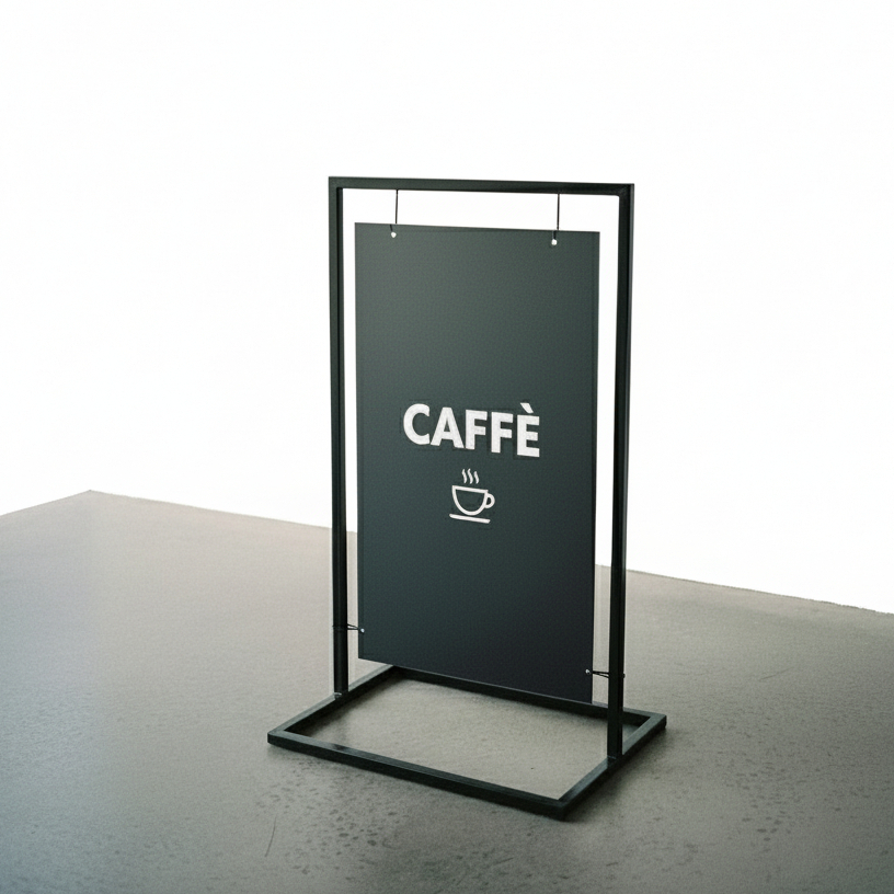 Jual Stand Banner rangka besi - Untuk penggunaan di luar ruangan ...