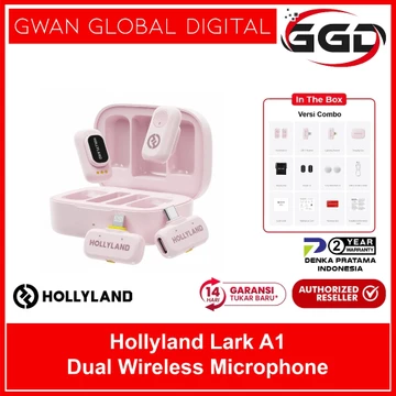 Hollyland Lark A1 Wireless Microphone Smartphone Android IPhone IPad Action Camera Laptop