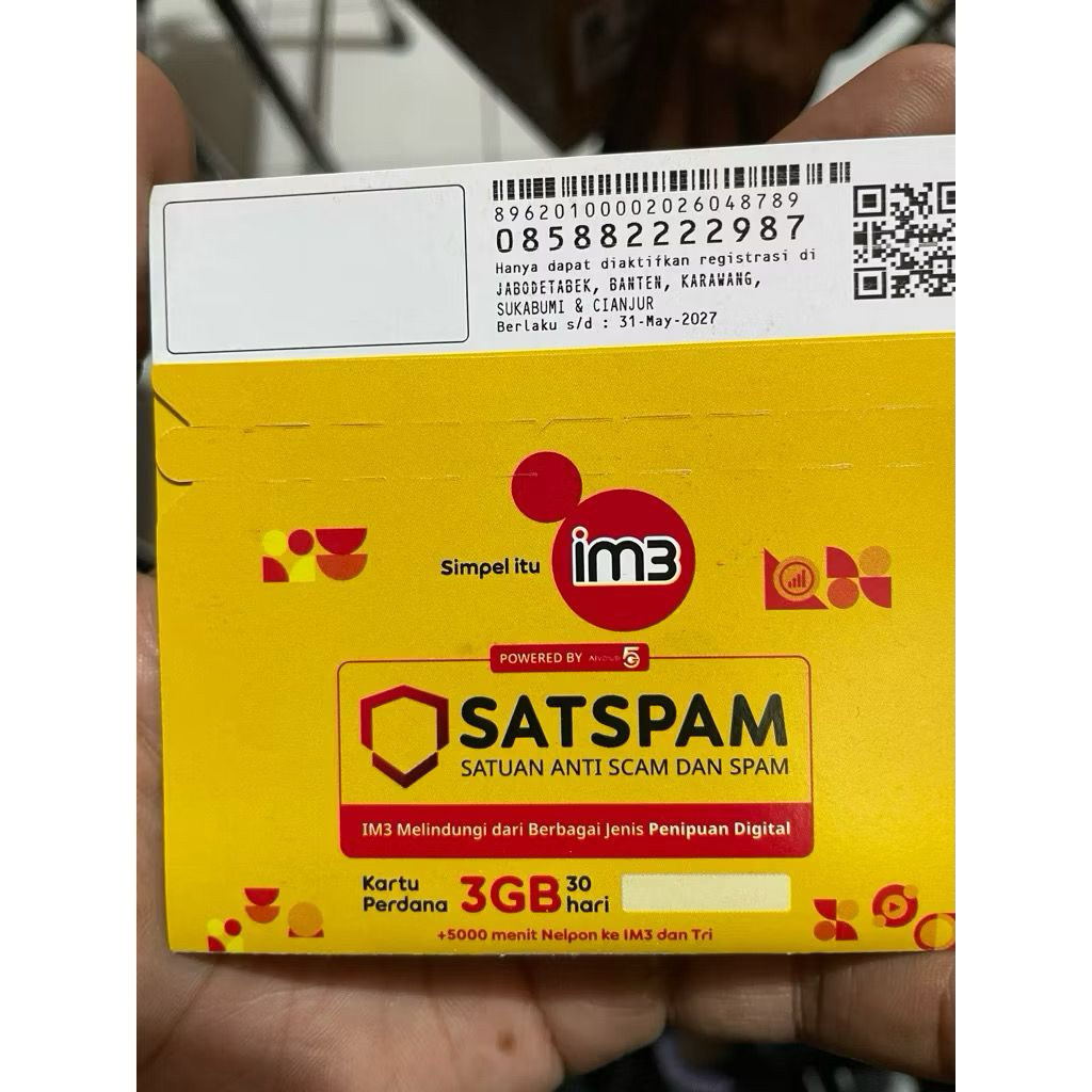Jual Sp/kartu perdana indosat im3 3GB 24 jam | Shopee Indonesia