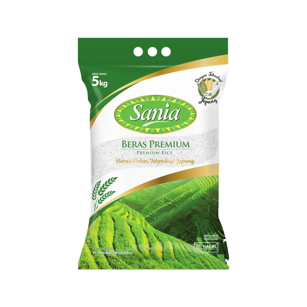 Jual Beras Sania 5kg - Premium, Pulen, dan Enak Ccocok Untuk Lidah ...