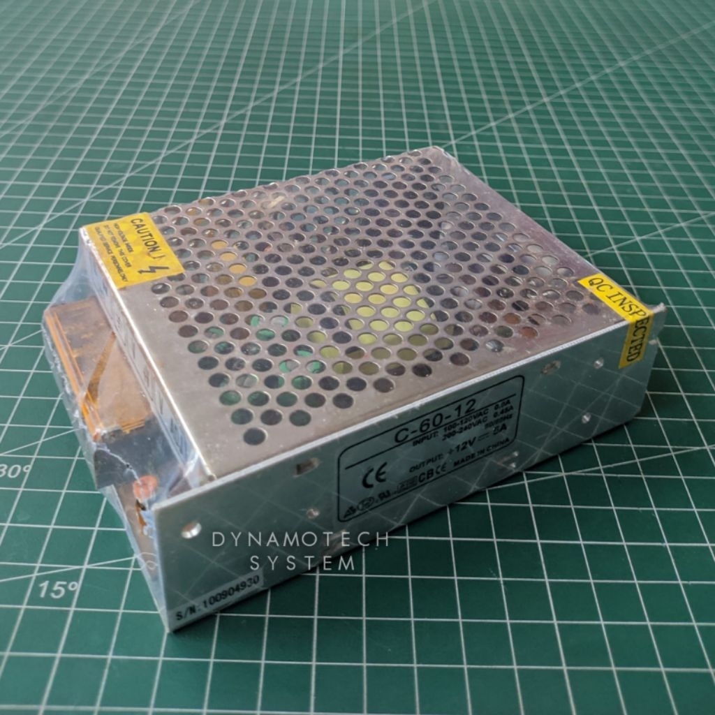 Jual Power Supply Switching 12V 5A C-60-12 PSU LED Strip | Shopee Indonesia