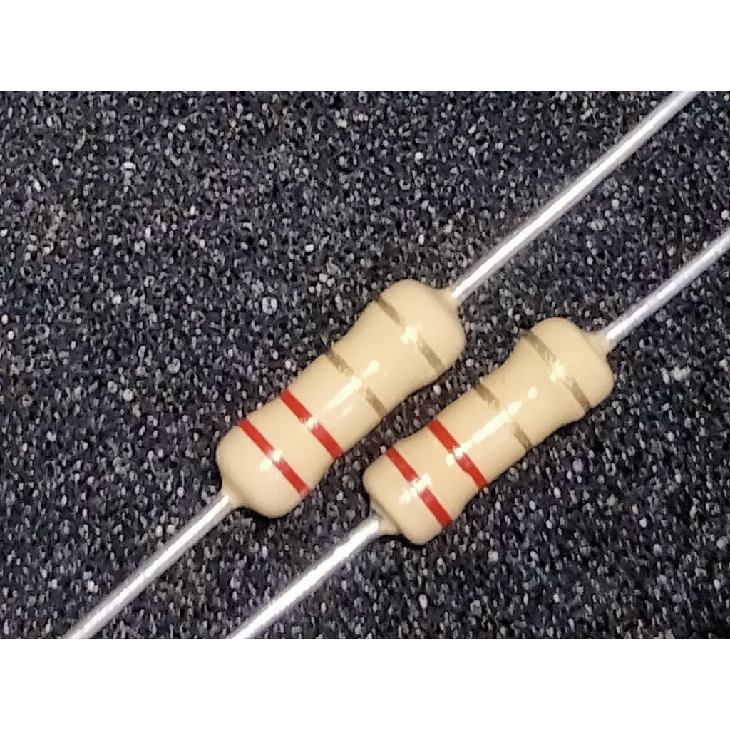 Jual Resistor 2R2 2,2ohm 1/2watt Taiwan (10pcs) | Shopee Indonesia