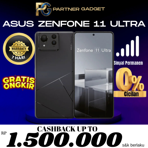 Asus Zenfone 11 ULTRA 5G 512GB 256GB New Garansi Resmi Indonesia - Skyline Blue, 12/256GB BNOB TAM