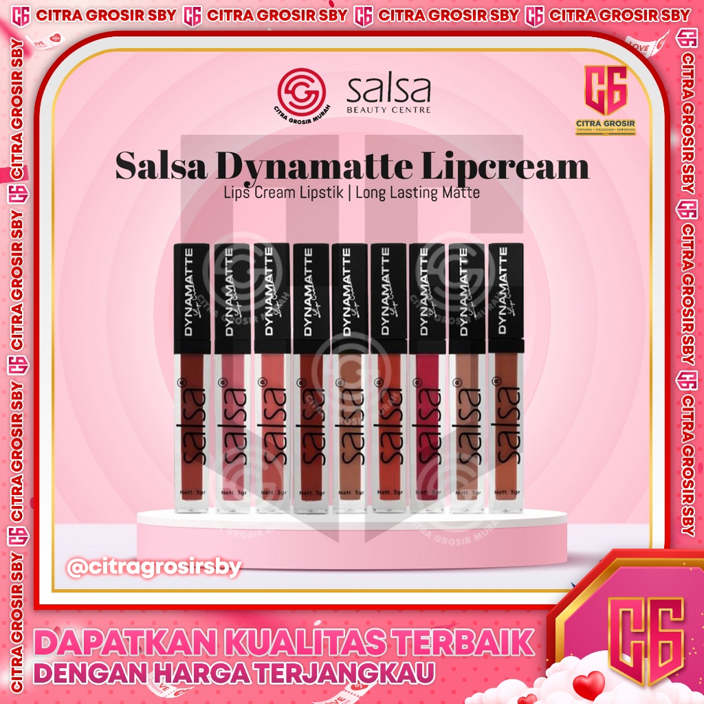 Salsa Dynamatte Lip Cream Long Lasting Matte