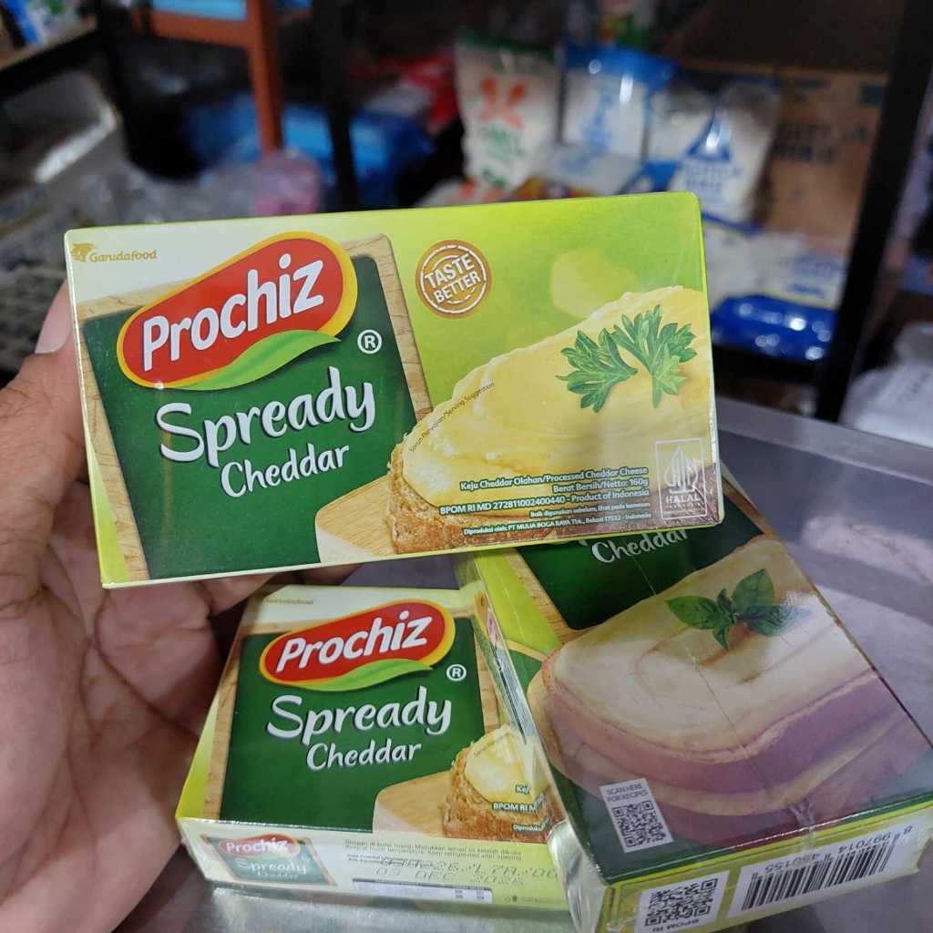 Jual Prochiz Spready Keju Oles Cheddar 160gr - Praktis untuk Olesan ...