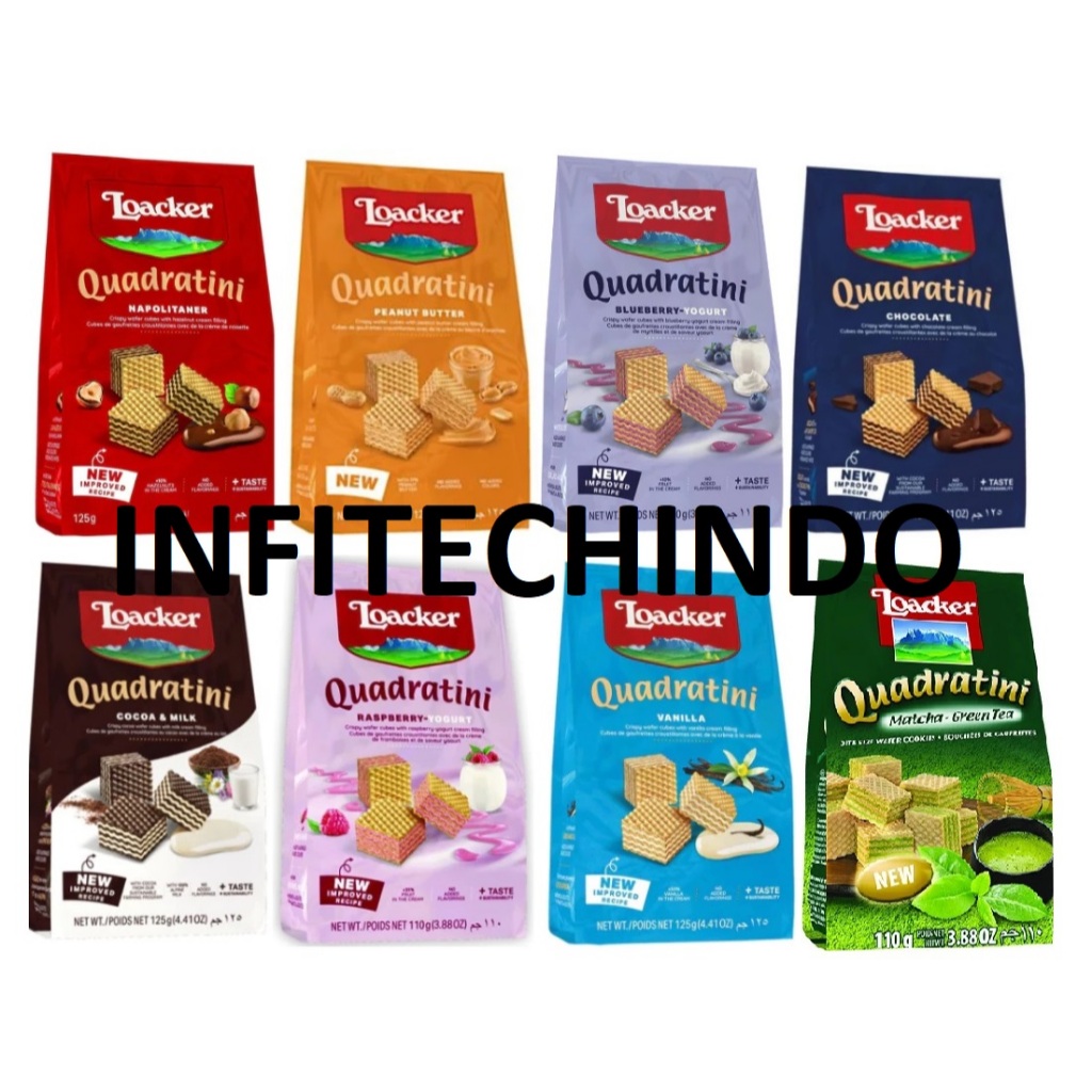 Jual LOACKER Quadratini Wafer All Variant Import Semua Varian Locker ...