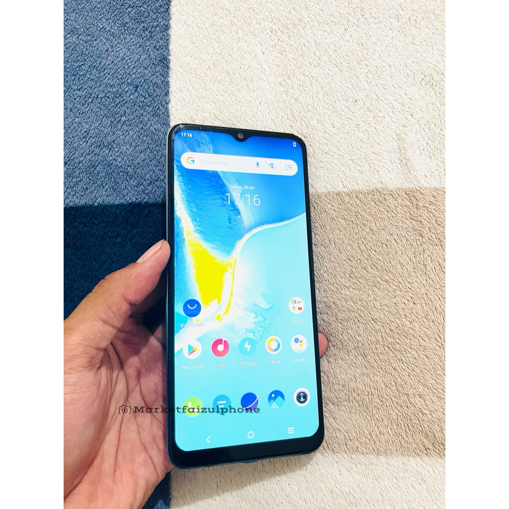 Jual VIVO Y15s 3/64 ORIGINAL 4G LTE HANDPHONE ANDROID SECOND MURAH ...