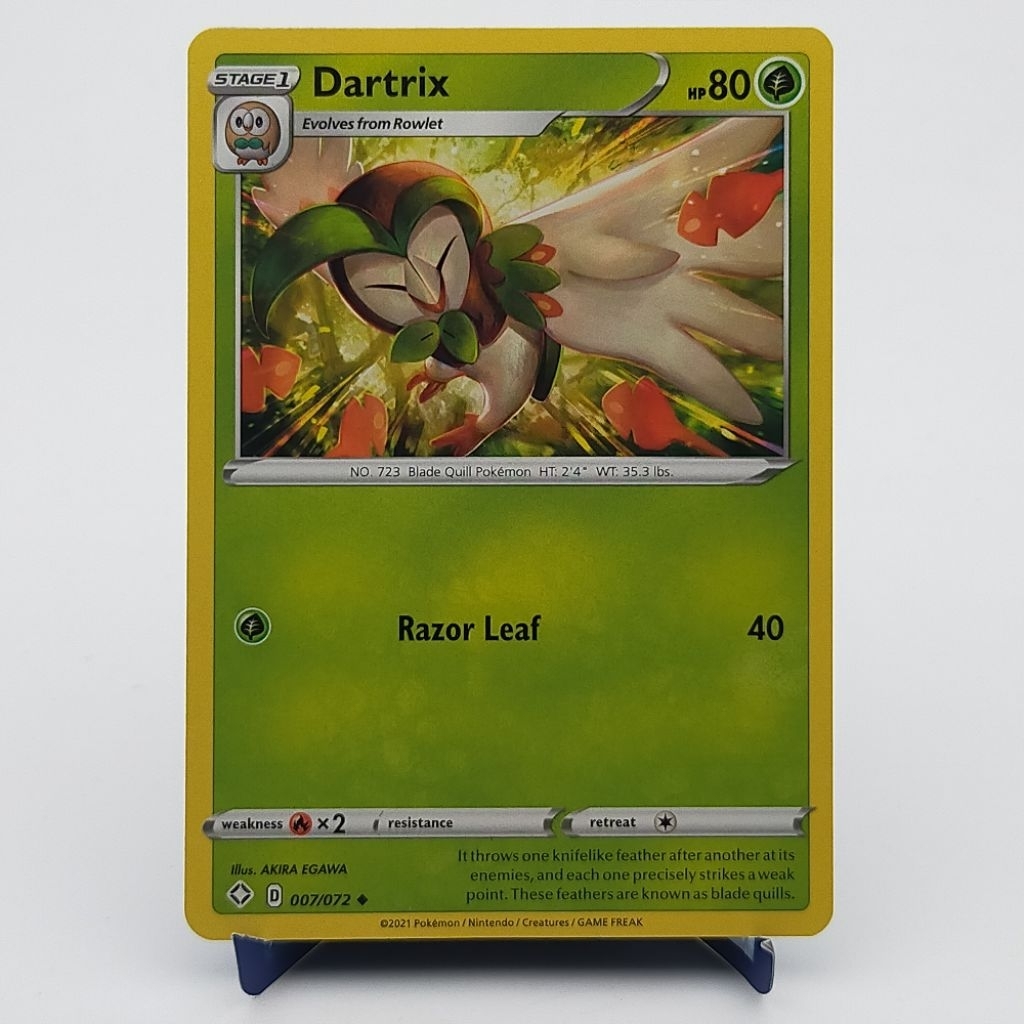 Jual Kartu TCG Pokemon EN Original Dartrix SF Shining Fates 007/072 |  Shopee Indonesia