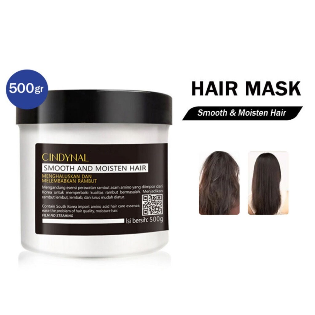 Jual CINDYNAL Hair Mask Smooth and Moisten – Masker Rambut untuk ...