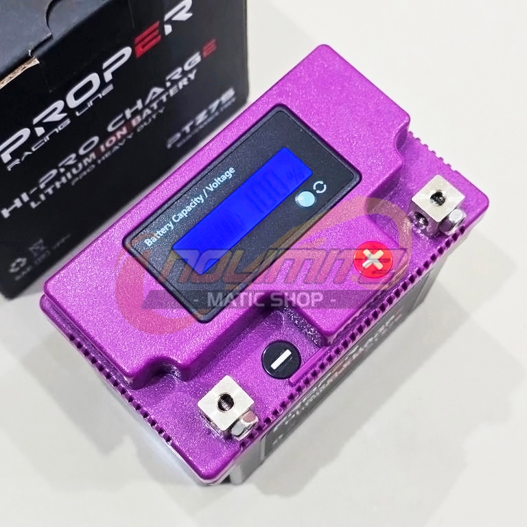 Aki Accu Motor Proper Racing Line Lithium Li-Ion Battery PTZ5S 12.8V 2.2AH 180 CCA Beat Scoopy Vario Genio Mio Fino Gear