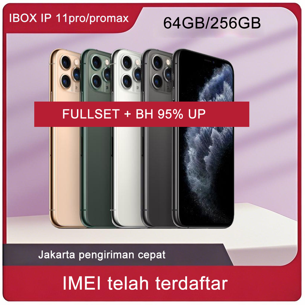 Jual IBOX IP11 pro/promax Second 64GB/256GB BH 95%+ MULUS NORMAL ...