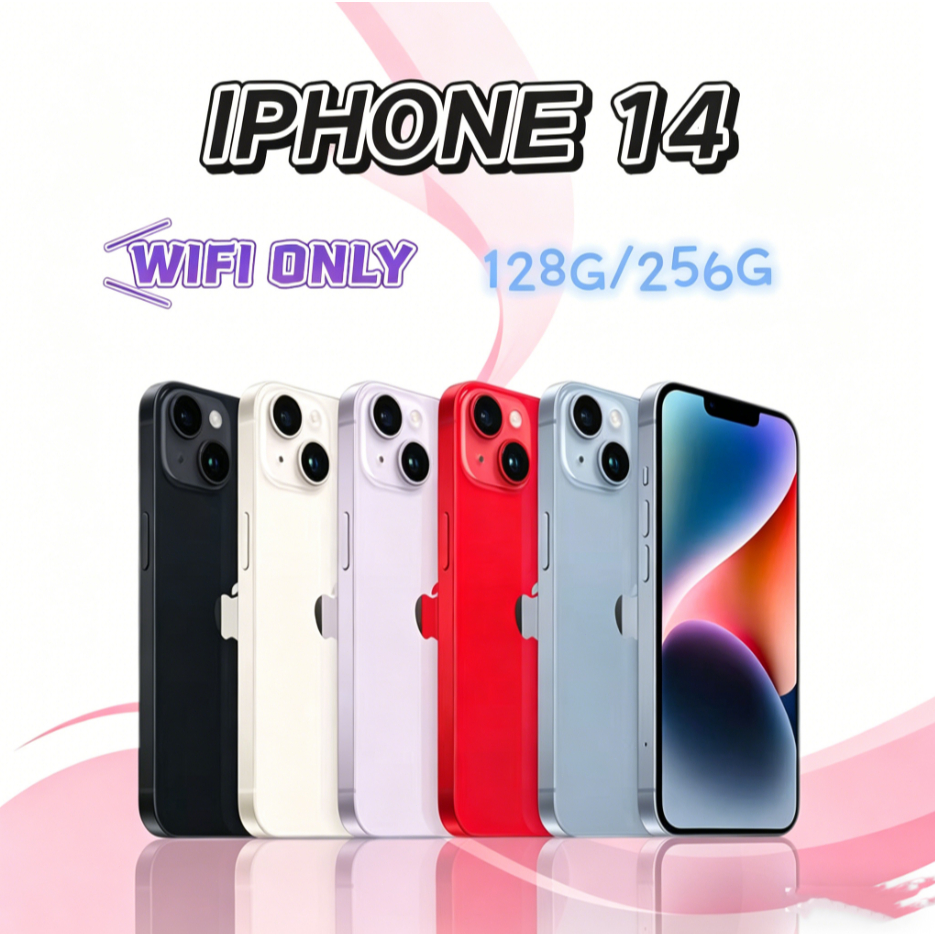Apple iPhone 14 128GB/256GB Secondhand Normal Fullset Original 100%