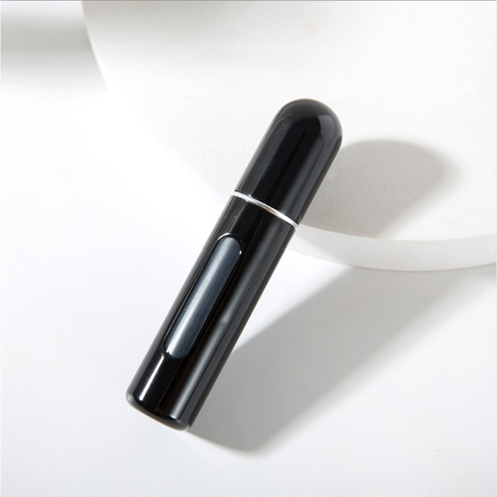 Botol Parfum Black Glossy