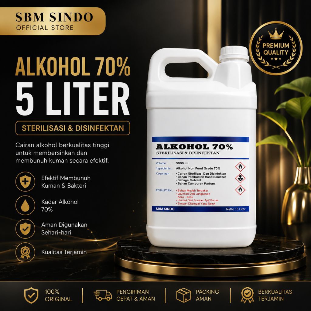 Jual [BOTOL]ALKOHOL TEKNIS 70% | ALKOHOL SOLVENT ANTISEPTIK PEMBERSIH ...