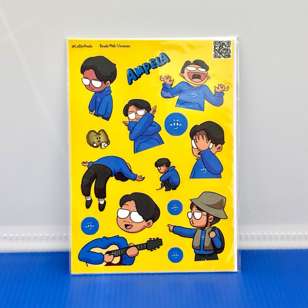 Jual Sticker AMPELA - Animasi Pengalaman - Benda Mati Universe ...