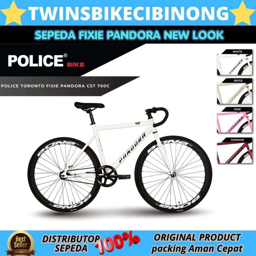 Jual Sepeda Fixie Element PANDORA CST Terpedo 700C | Shopee Indonesia