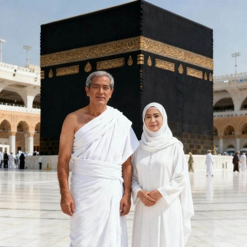 JASA EDIT FOTO HAJI CEPAT AMANAH