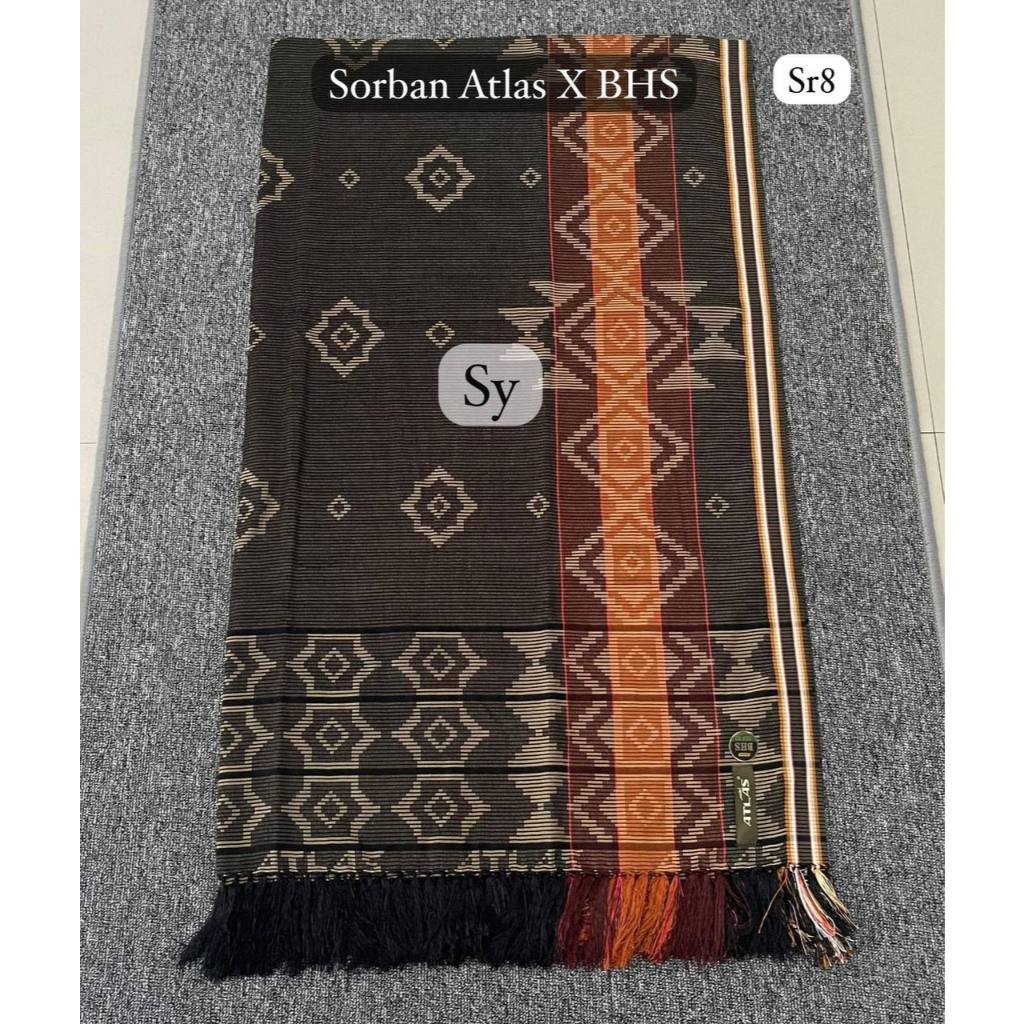 Jual SORBAN SUBAIYAH ATLAS ORI MOTIF BATIK PREMIUM UKURAN 195x105 cm ...