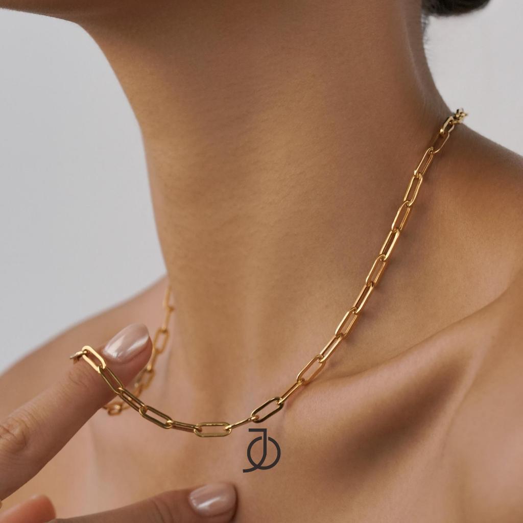 Jual JO Large Paper Clip Chain | Shopee Indonesia