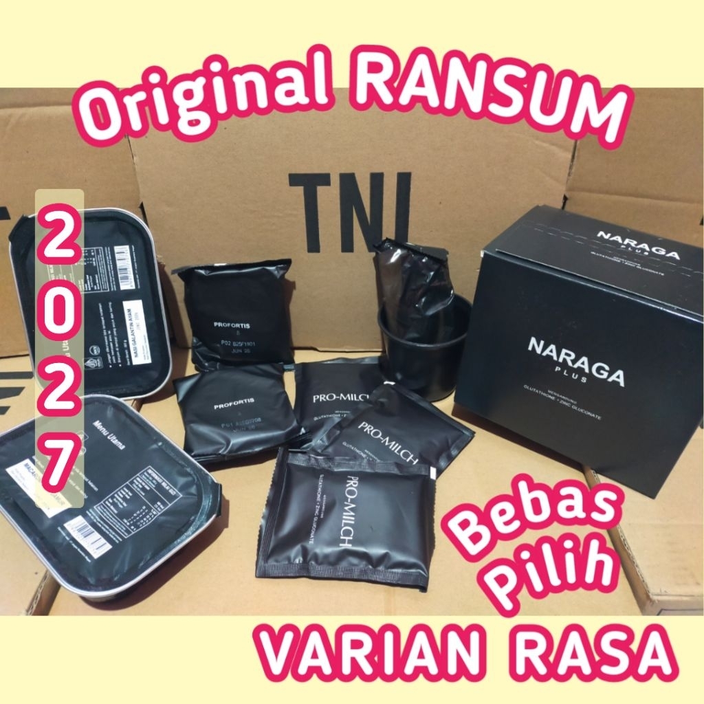 Jual (LINK PROMO) RANSUM TNI 2027 Naraga dan Eprokal 2026 | Shopee ...