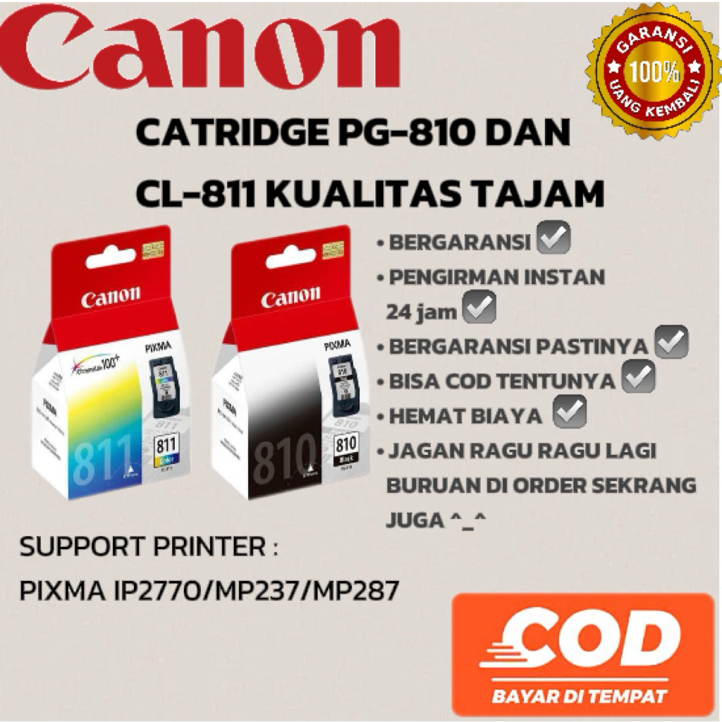 Jual Canon Catridge MP287 Terlengkap & Harga Terbaru Agustus 2026 ...