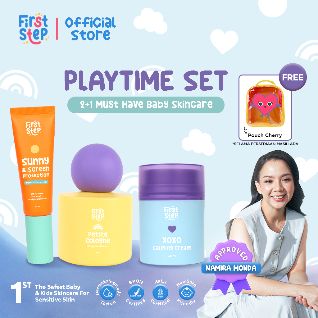 Jual First Step - 2 + 1 Must Have Baby Skincare | Shopee Indonesia