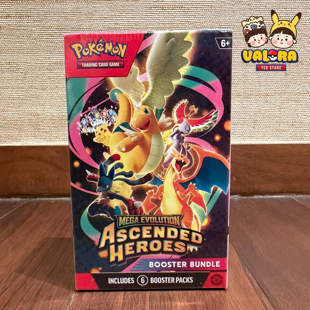 Jual Booster Bundle Ascended Heroes Mega Evolution Sealed Kartu Pokémon ...