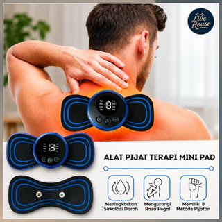 Alat Pijat Elektrik Mini 8 Mode 19 Level Nyeri