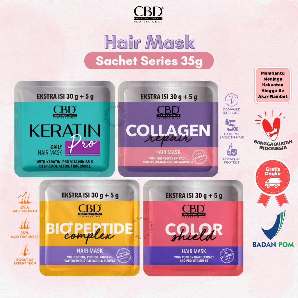 Jual CBD Hair Mask Terlengkap & Harga Terbaru Agustus 2026 | Shopee ...