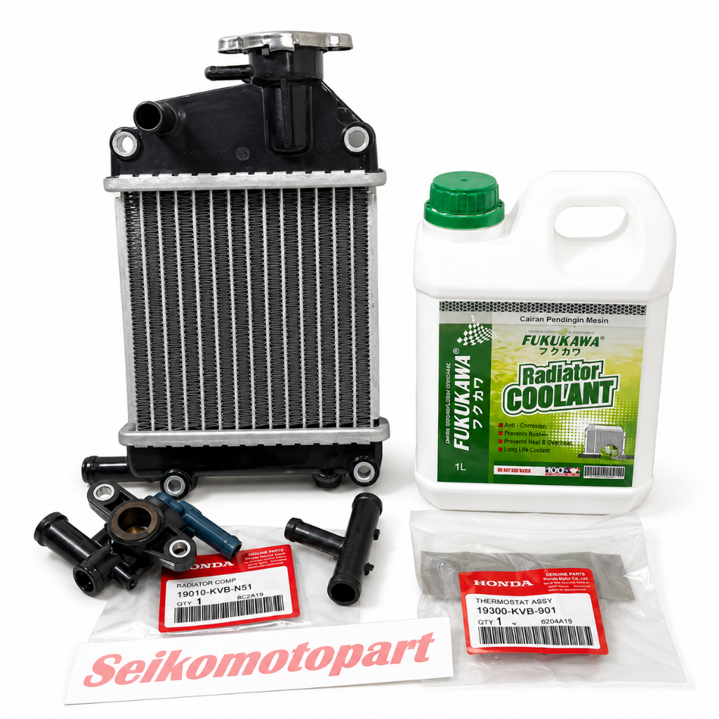 Jual Paket Komplit Radiator VARIO 110 TEKNO KARBU KVB Termostat ...