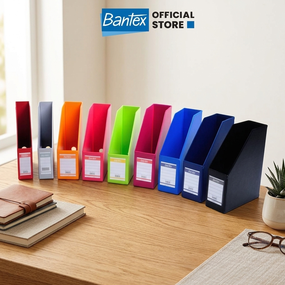 Jual Bantex Box File / Magazine File Ukuran Folio 10 cm | 4011 | Shopee ...