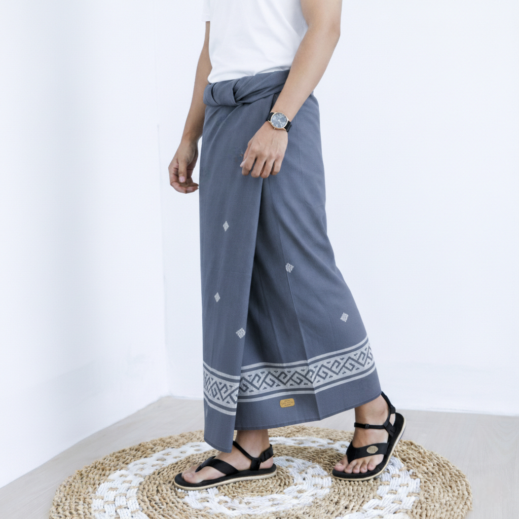 Sarung wadimor bordir pria - Sarung shalat bordir - Sarung model kekinian