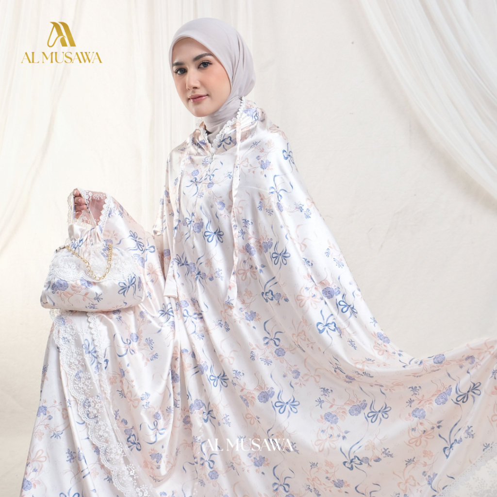 Mukena Dewasa Sutra Silk 2in1 Premium Shavina Series