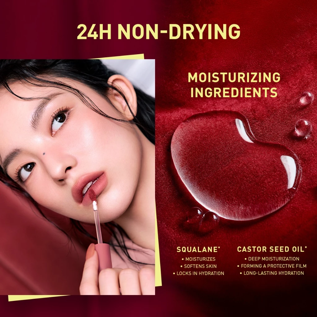 3CE Velvet Plush Liptint Soft Blur Matte