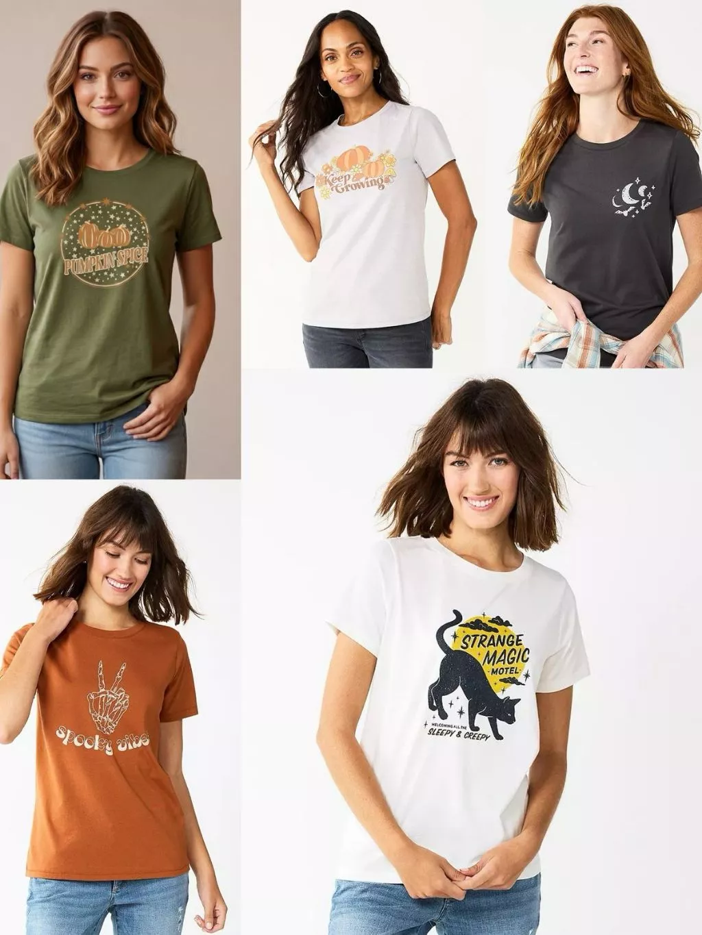 Kaos Lengan Pendek Wanita SNM Women’s Short Sleeve Graphic Tee - Reguler Fit - 2544