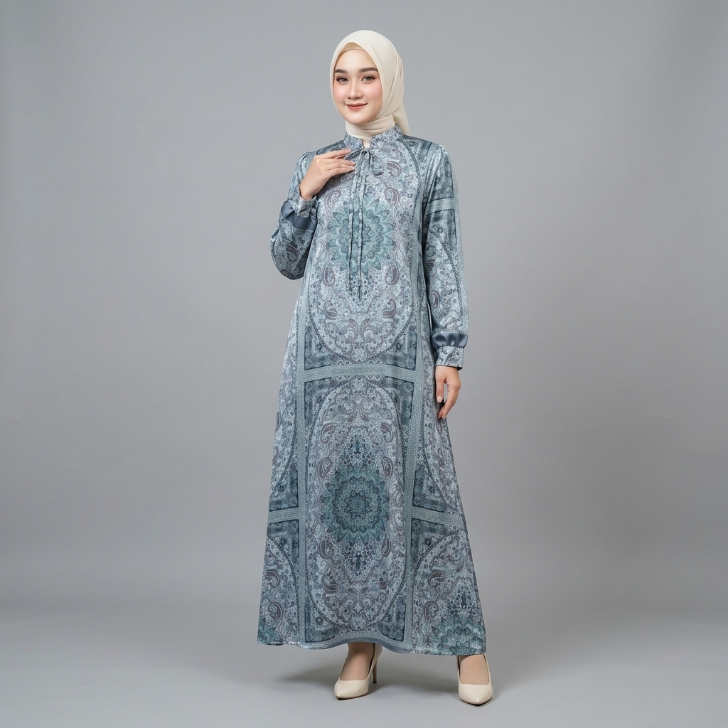 Eva Dress Terbaru Gamis Abaya Khasmir Gamis RSM Fashion Bandung