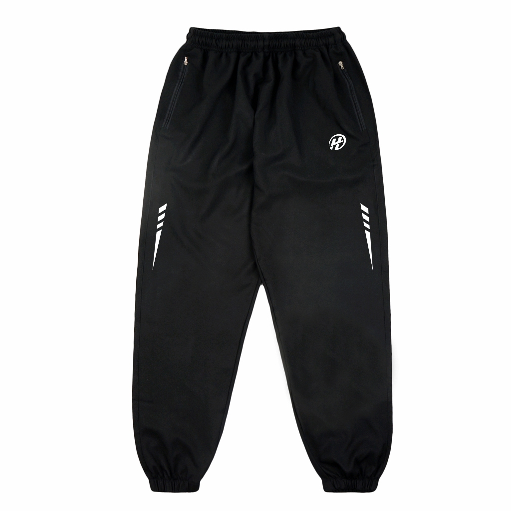 HEYBIRUGO Celana Panjang Pria Wanita Micro Stretch Jogger Nyaman Adem Pinggang Elastis Sport Olahraga Unisex Celana Training Running Jogging Gym Fitness