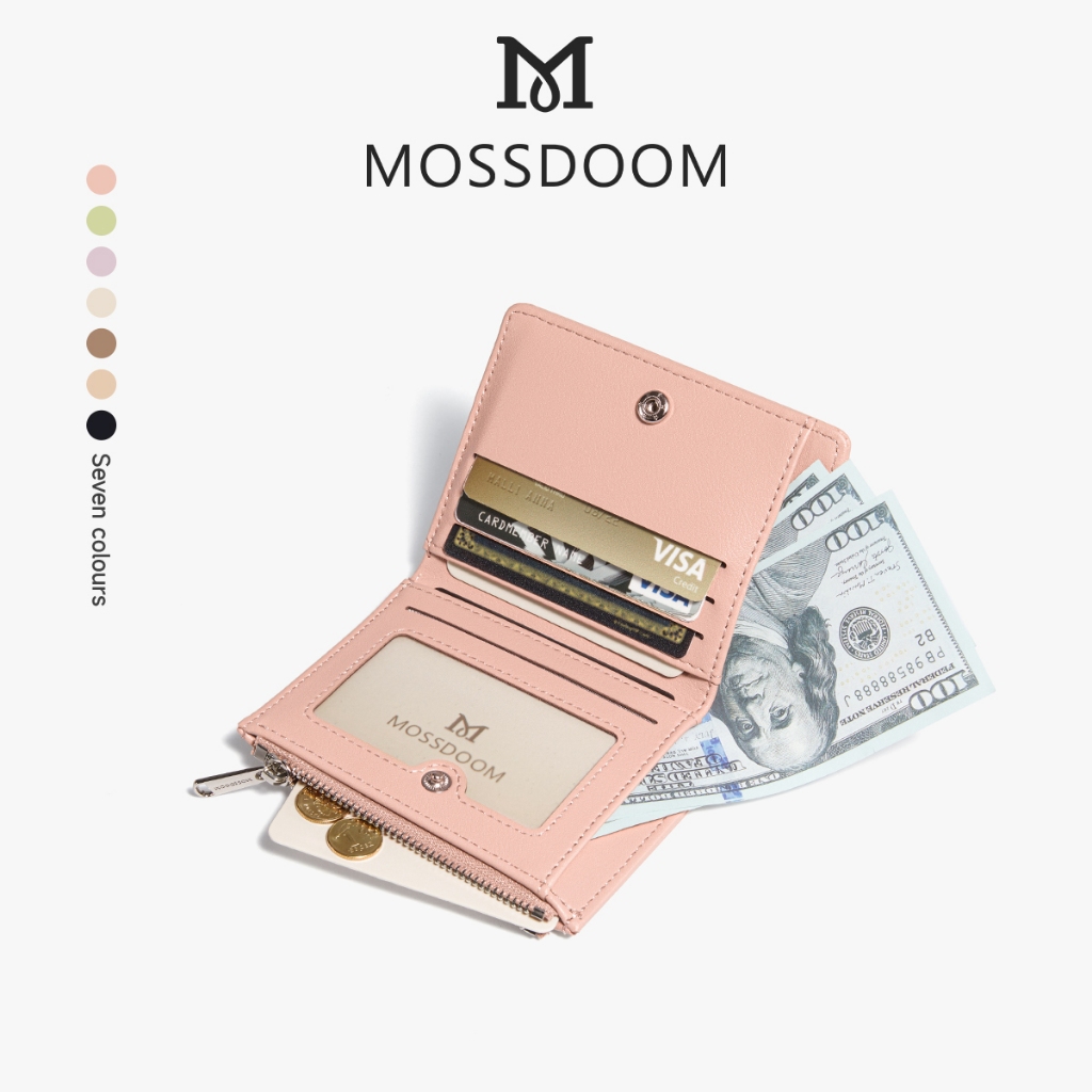 Jual MOSSDOOM Tas Wallet Vellie Wallet Dompet Pendek Yang Klasik Elegan ...