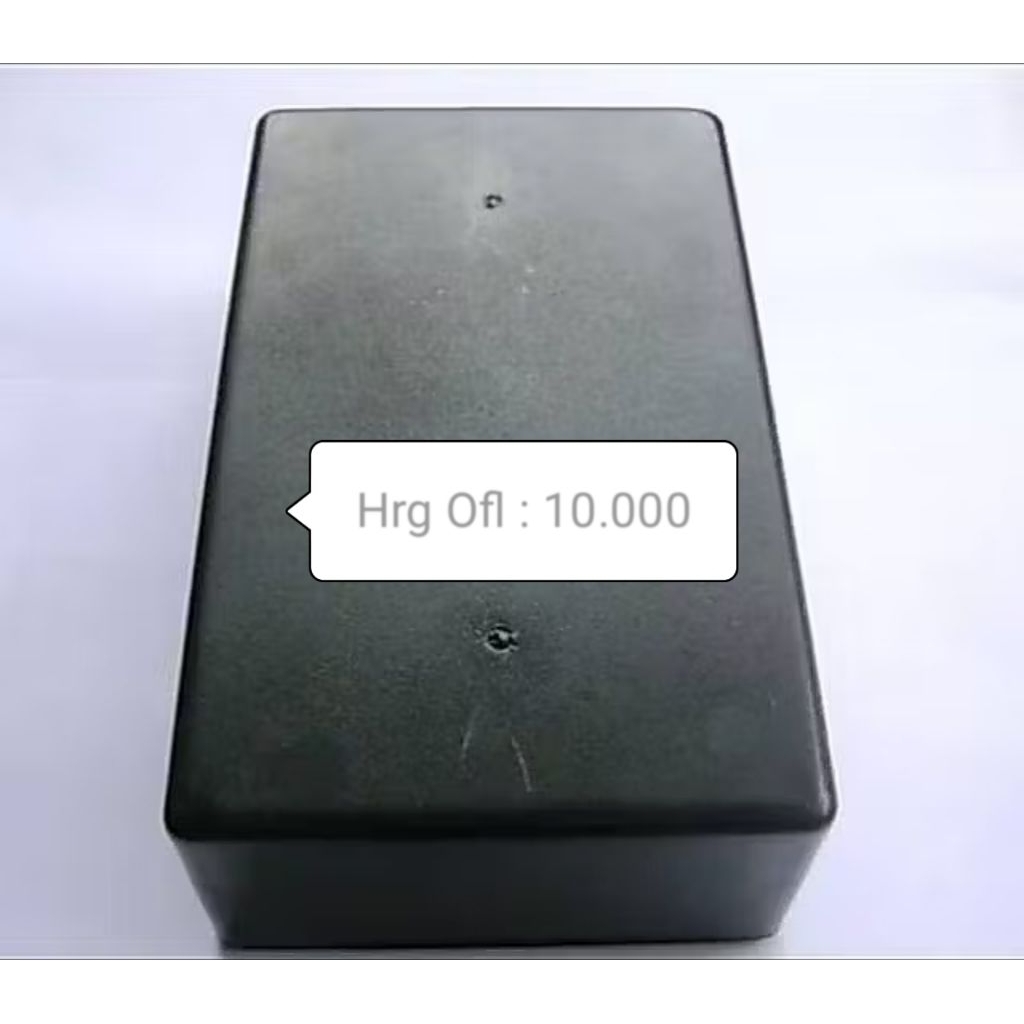 Box X6 box hitam enclosure arduino 18x12x6 PCM0000001 buble per box