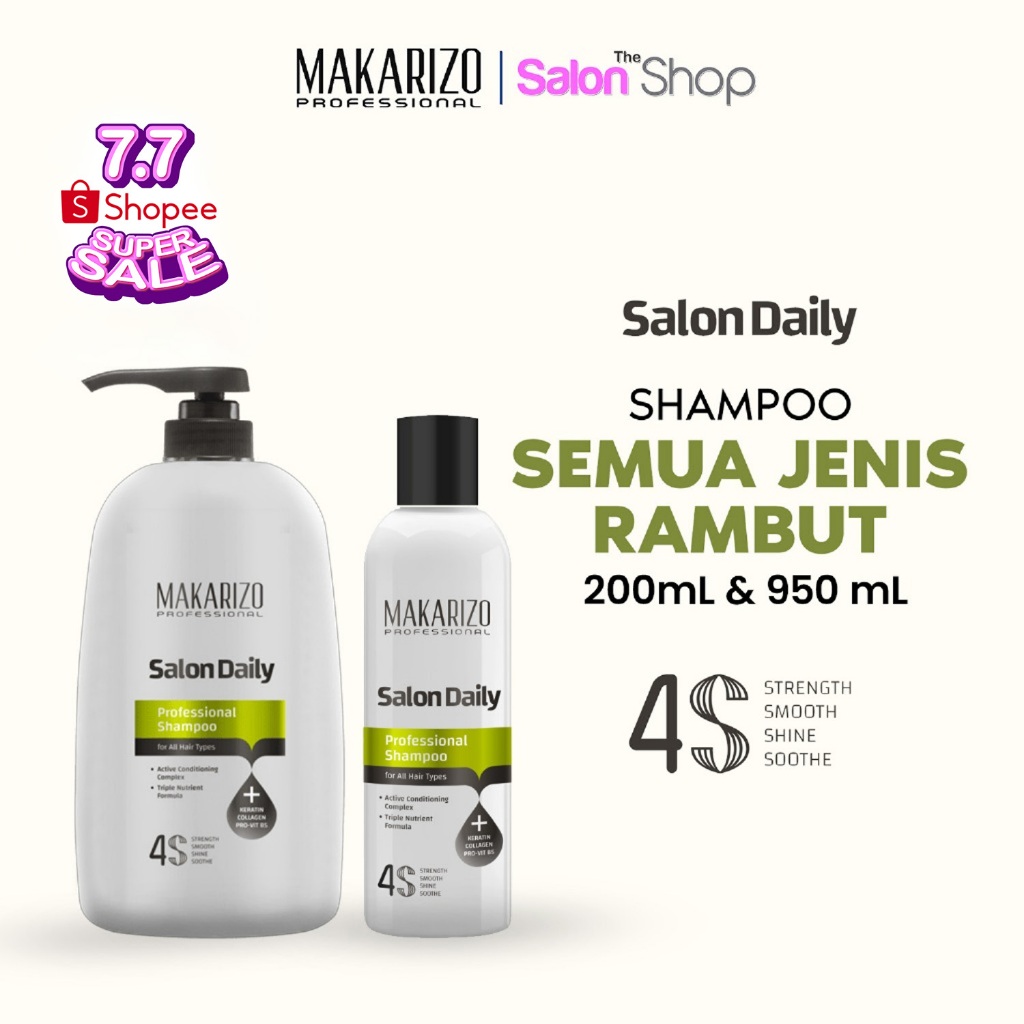 Makarizo Professional | Makarizo Salon Daily Professional Shampoo 250ml / 950ml | gdlb01