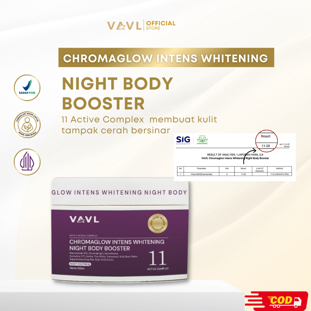 VAVL Chromaglow Night Body Booster
