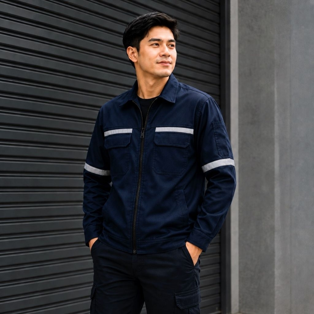 Jual WEARPACK JACKET CUSTOM - BISA TAMBAH BORDIR NAMA DAN INSTANSI ...