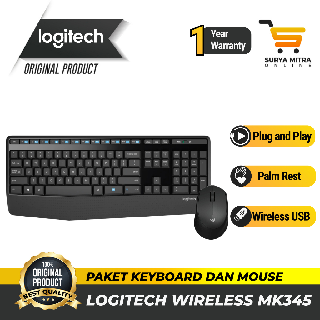 Jual Logitech Wireless Keyboard Terlengkap & Harga Terbaru Juli 2026 ...