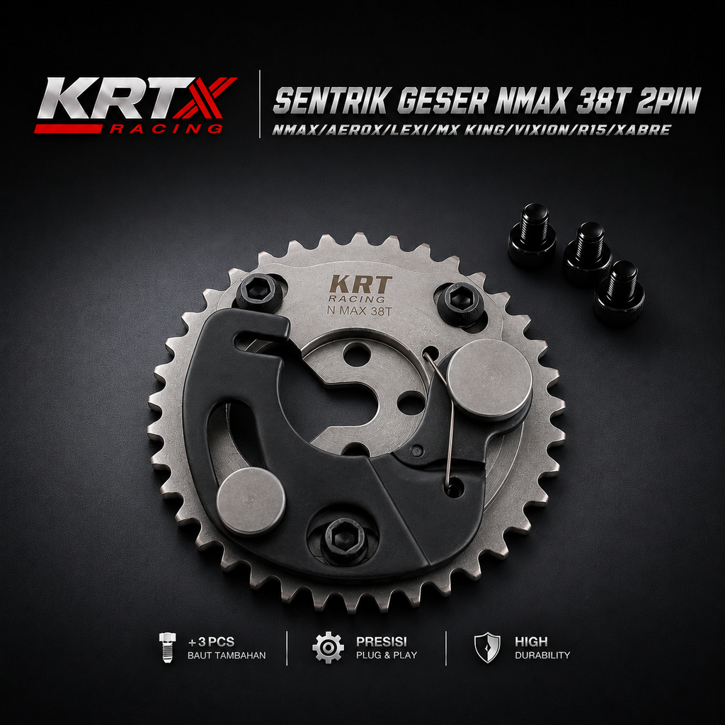 Jual GIR GIGI SENTRIK GESER RACING KRT YAMAHA MX KING AEROX NMAX OLD ...