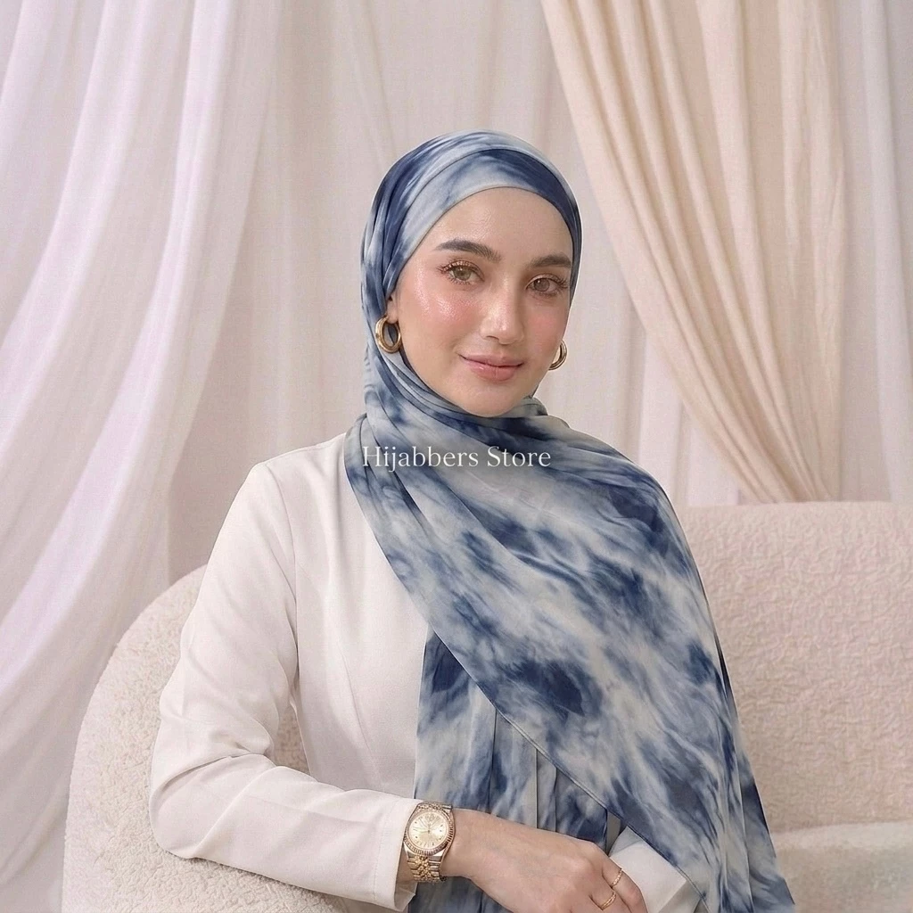 Foto 6 Pashmina Printing Sublime Hijab Jilbab Motif Ceruty Babydoll | 019