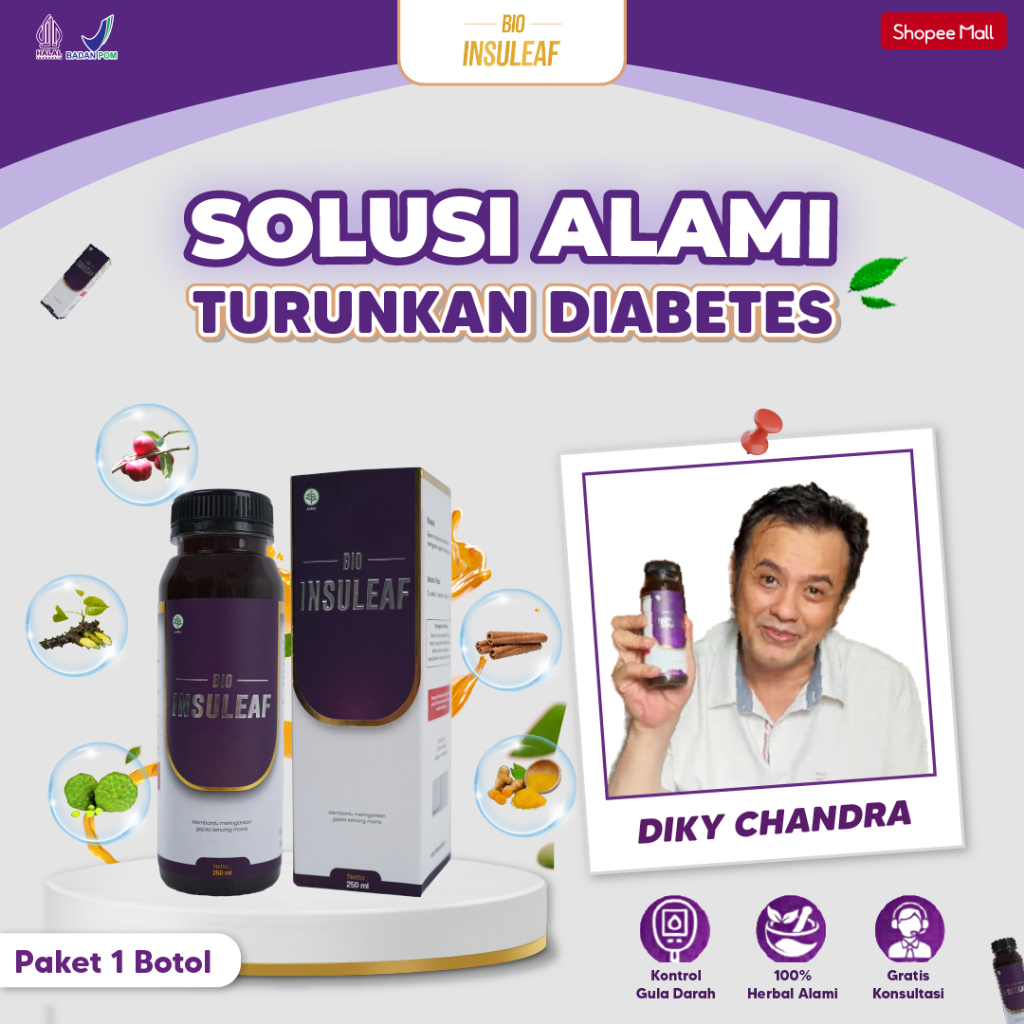 Bio Insuleaf Solusi Atasi Permasalahan Diabetes 250ml