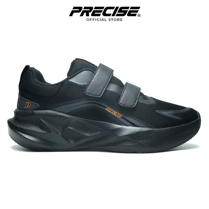 Jual Precise Oricon VC JT Sepatu Sneakers Sekolah Anak - All Black ...