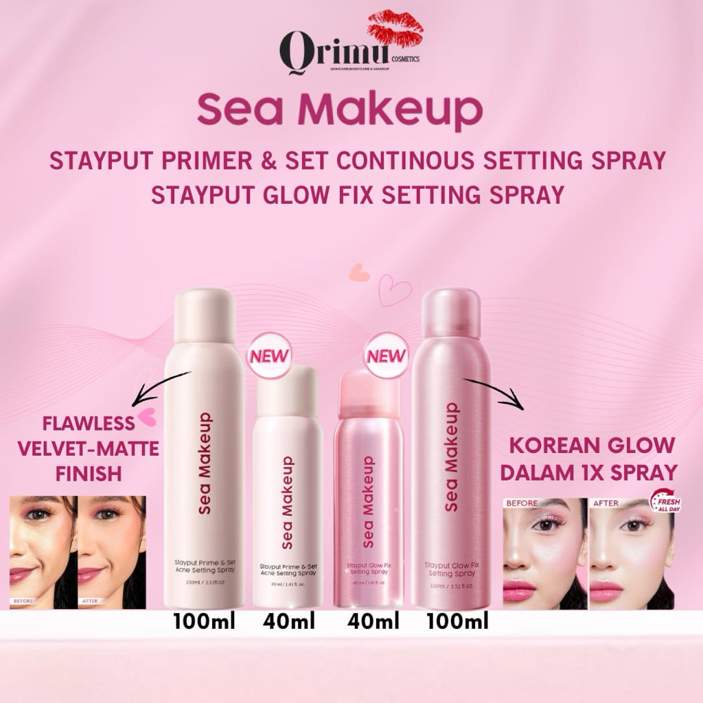 Jual Sea Makeup Setting Spray Terlengkap & Harga Terbaru Juli 2026 ...
