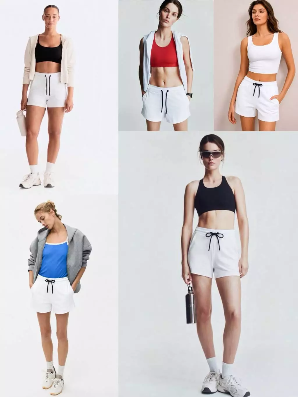Celana Pendek Wanita HM Women's Drawstring Sport Shortpants - 2705