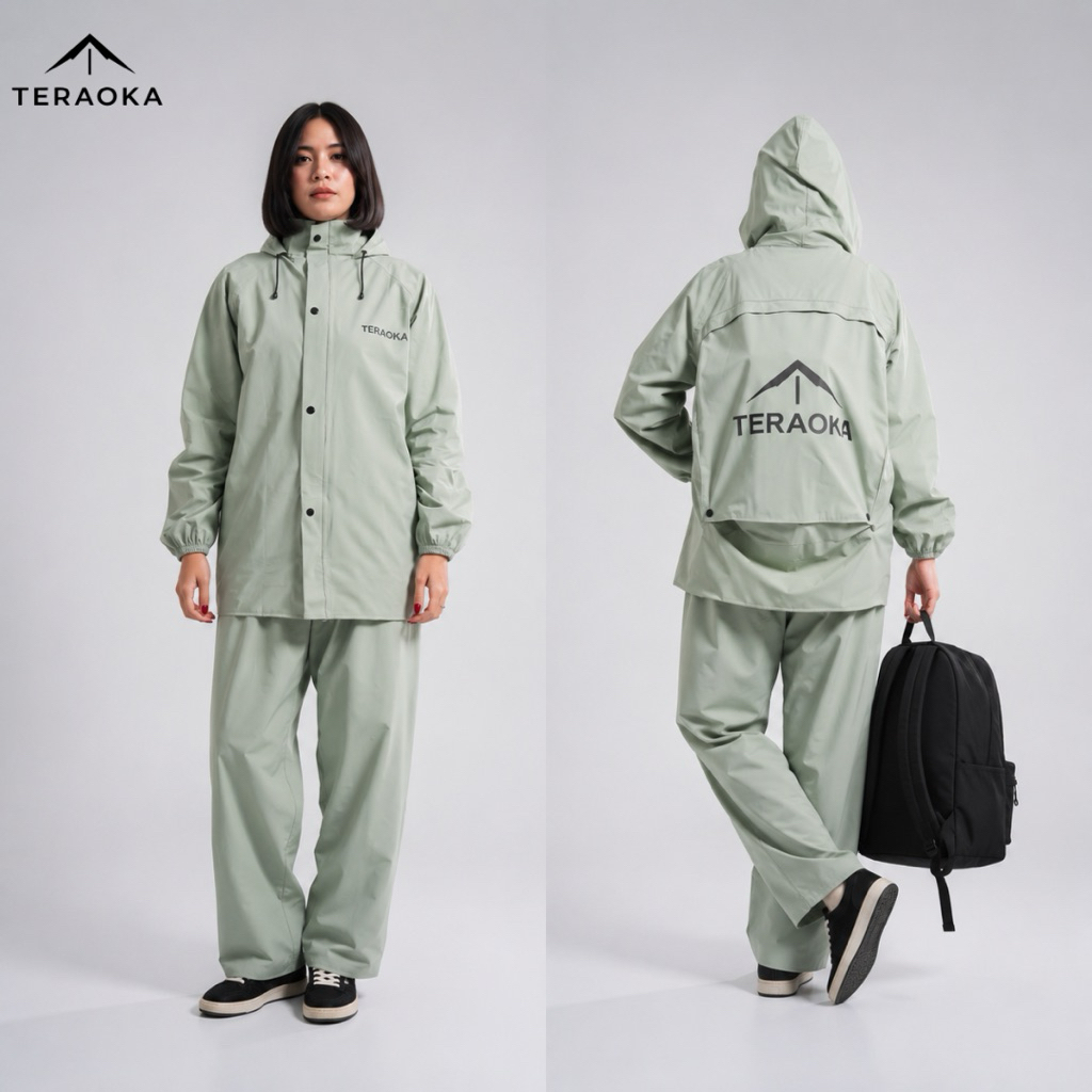 Jas Hujan Teraoka Heaven Backpack Ransel Jumbo Anti Bocor foto 3